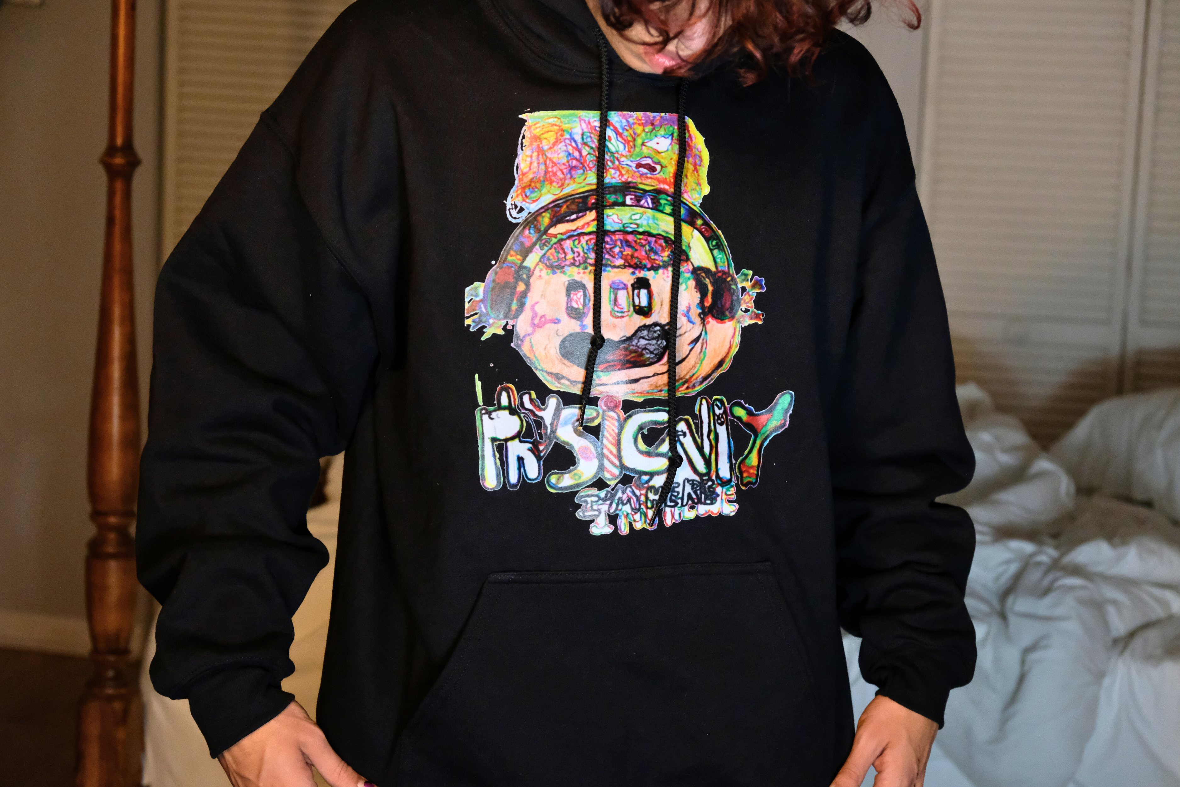 phy$ically i'm here (hoodie)