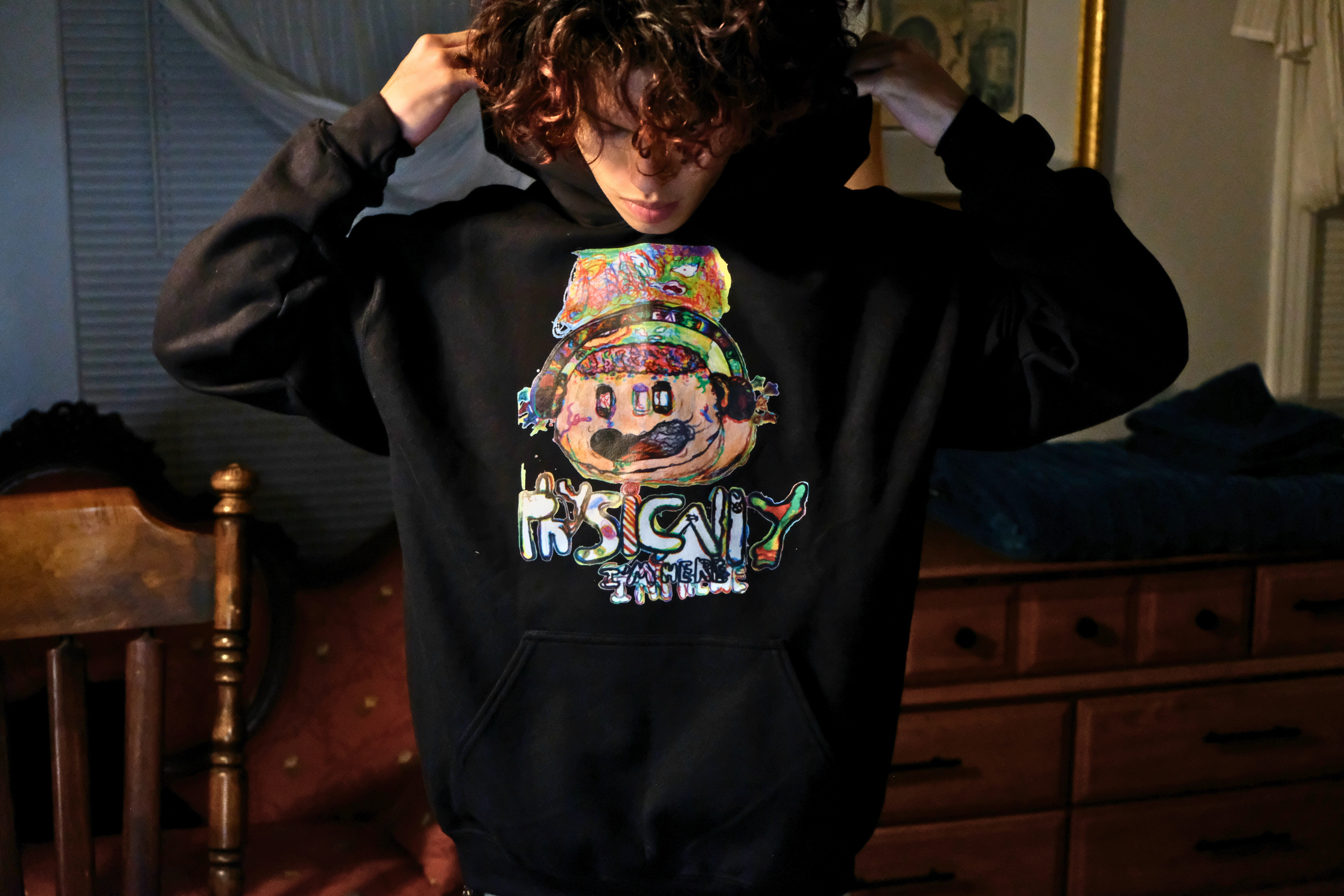 phy$ically i'm here (hoodie)