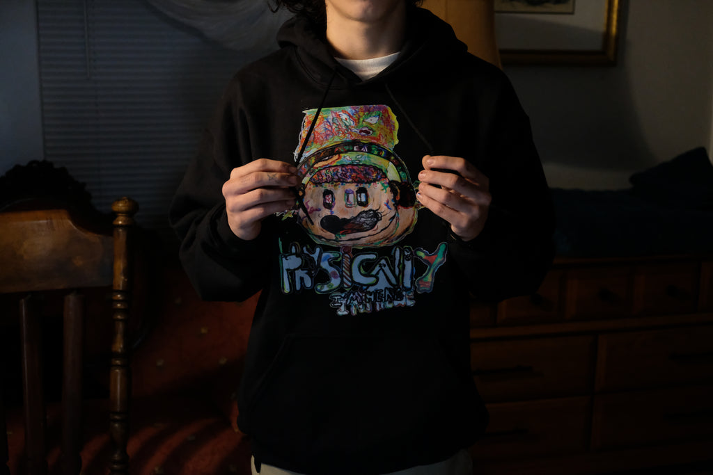 phy$ically i'm here (hoodie)