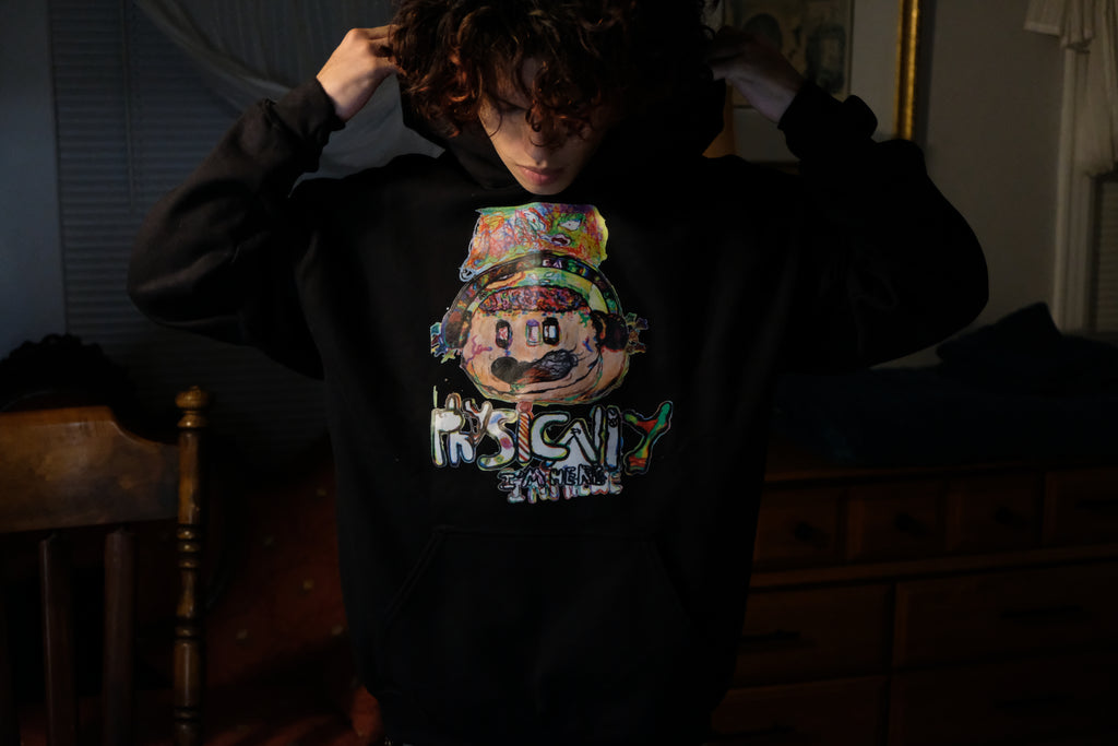 phy$ically i'm here (hoodie)