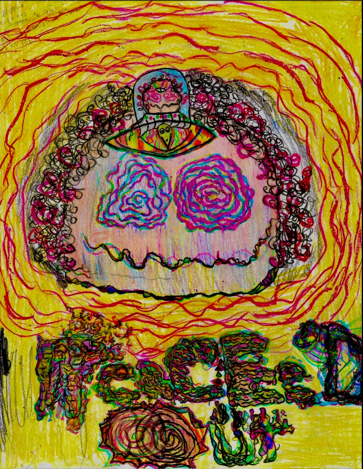 Peace'D Out (illustration)