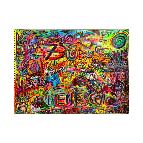 730 Days Later...(i'm Dazed) (painting)