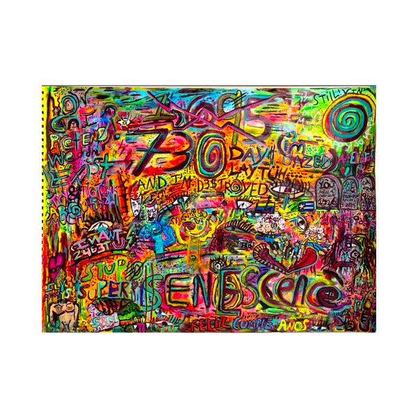 730 Days Later...(i'm Dazed) (painting)